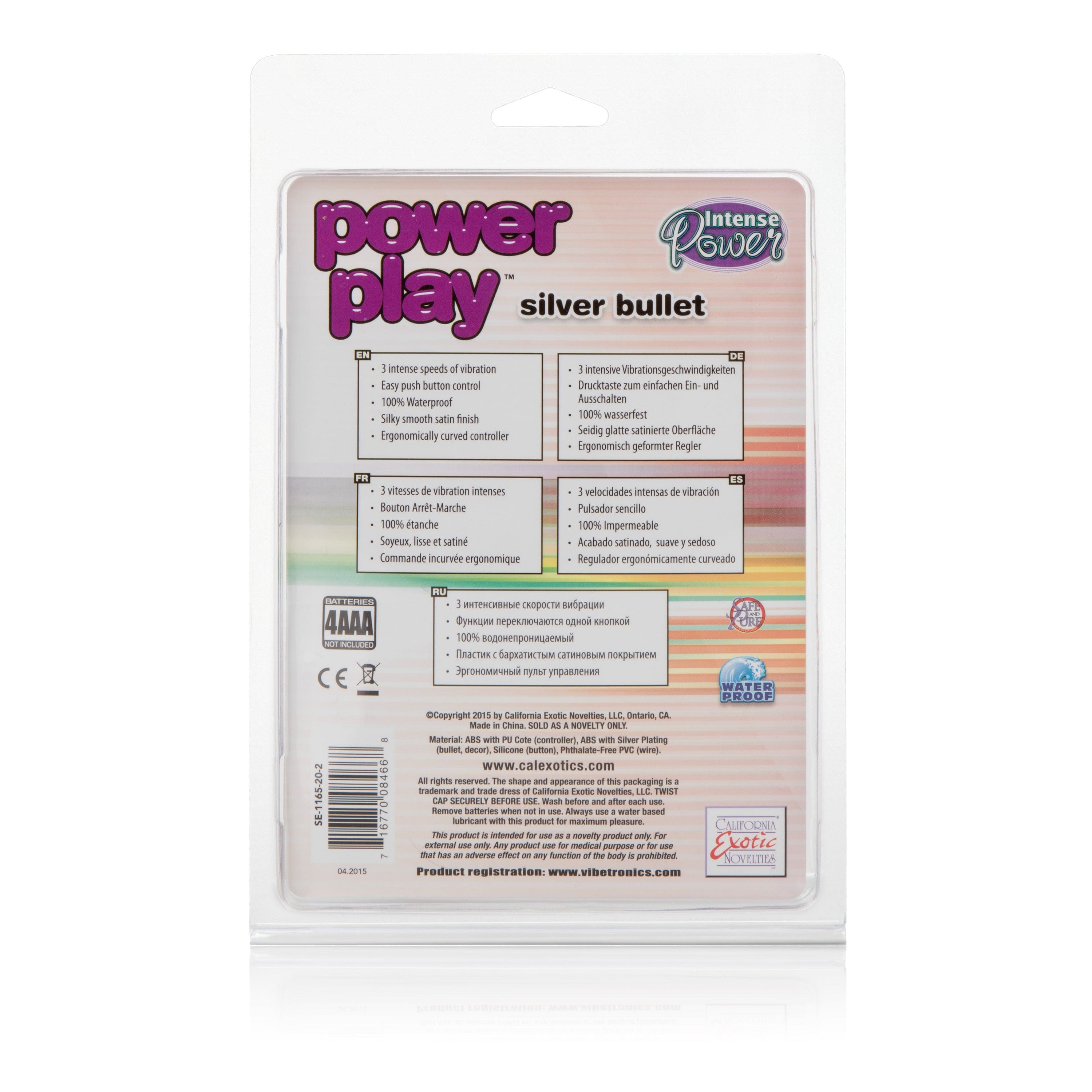 Power Play Silver Bullet - High Performance Gaming Mouse for PC & Mac - Perfect for FPS, MOBA & Esports Gaming