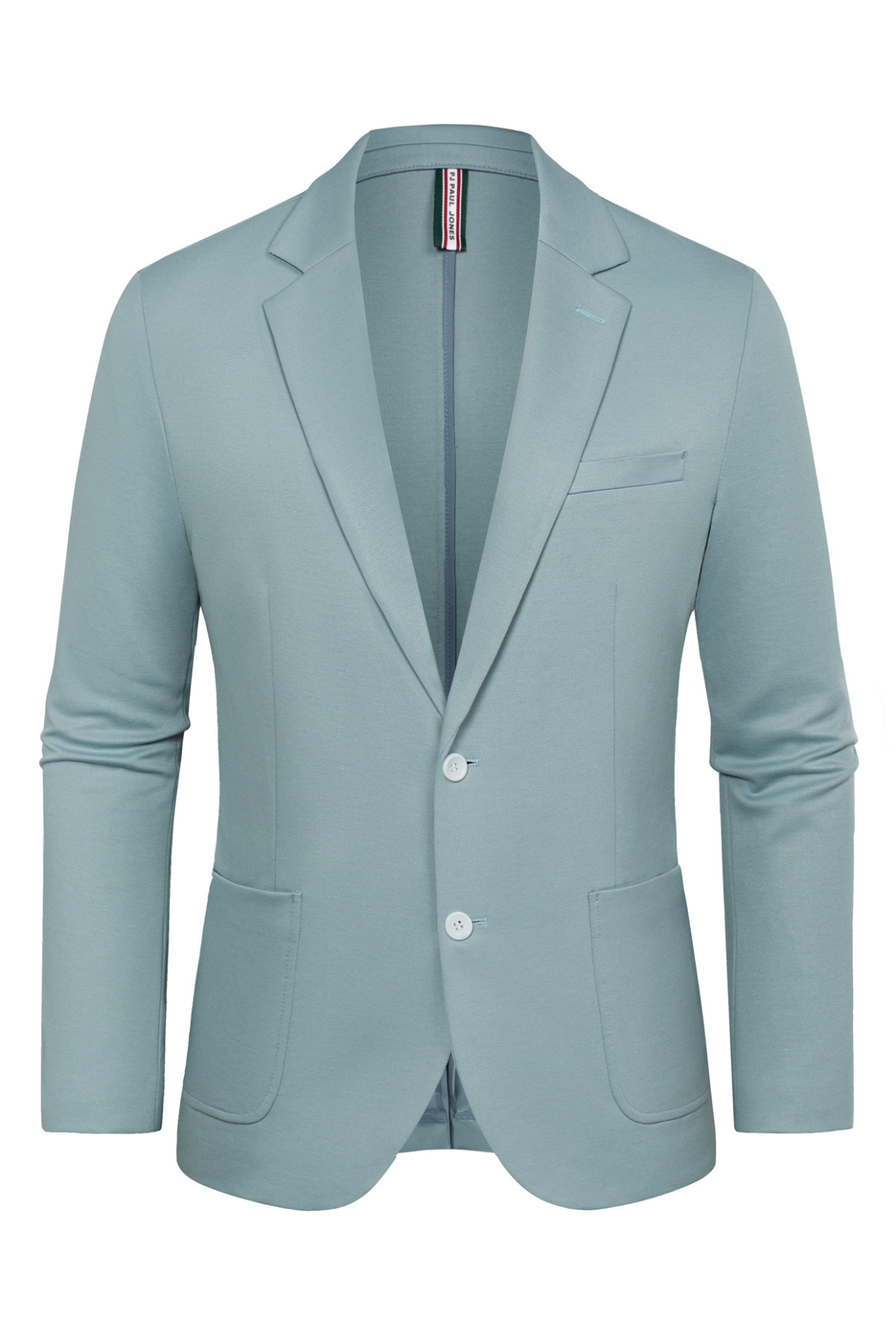 Men's Casual Knit Blazer - Two Button Unlined Stretch Sport Coat Suit Jacket for Business Casual & Office Wear