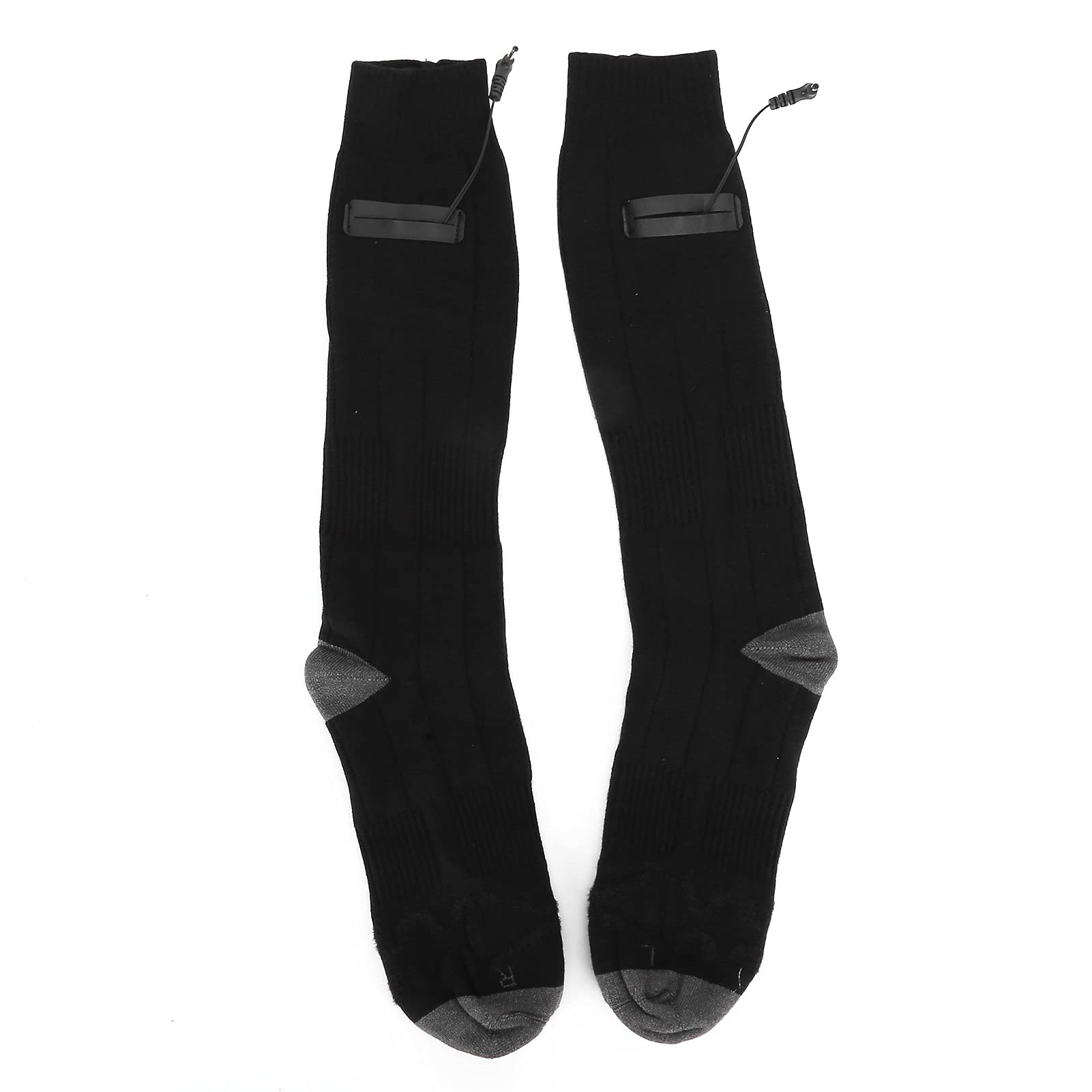 USB Heated Socks for Men & Women - Rechargeable Electric Thermal Winter Socks, Machine Washable, Comfortable & Durable - Perfect for Skiing, Hiking, and Cold Weather Outdoor Activities
