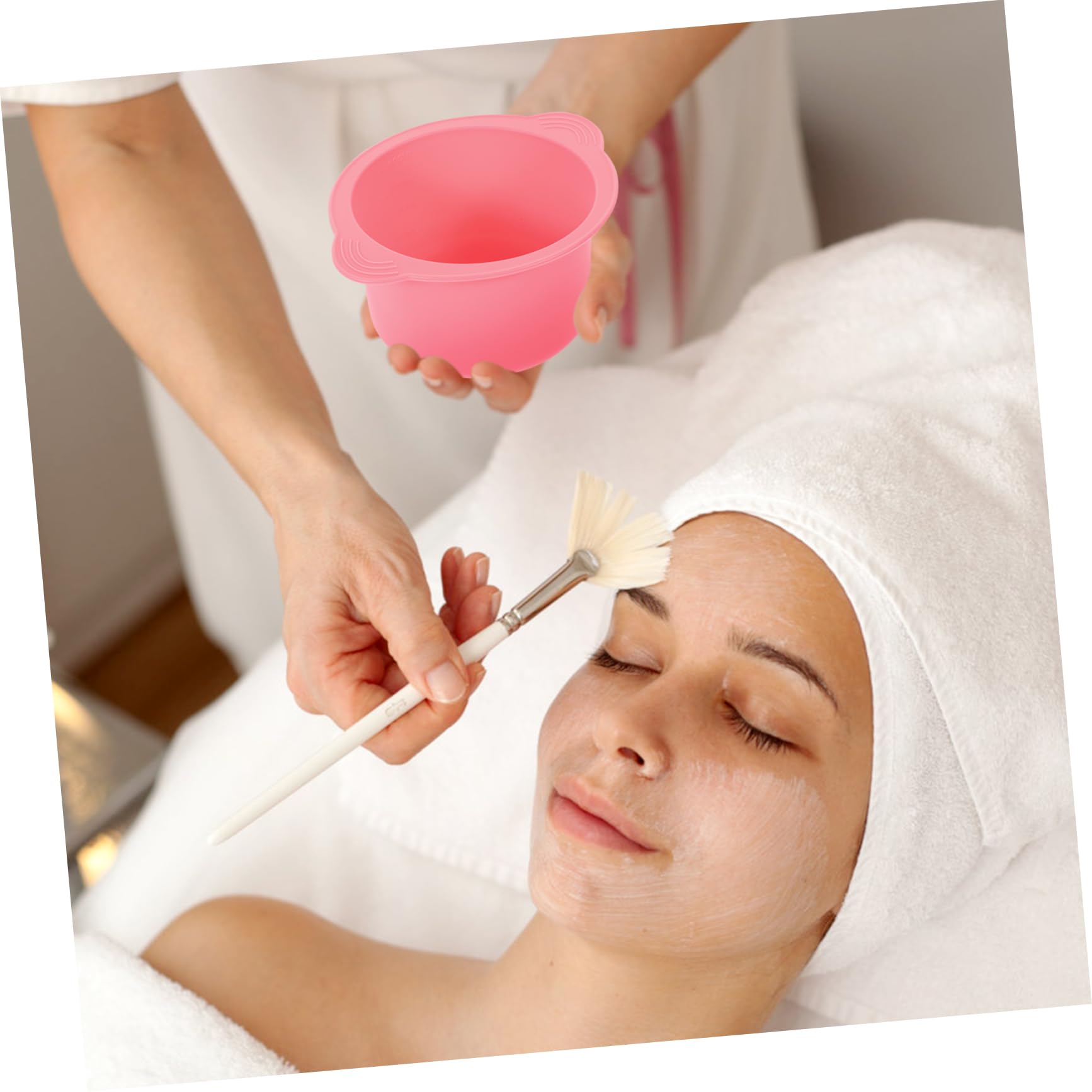 2PCS Pink Hair Removal Wax Machine Kit with Wax Warmer, Wax Strips & Wax Bowl - At-Home Waxing for Legs, Bikini, Face & Body - Painless Hair Remover for Smooth Skin