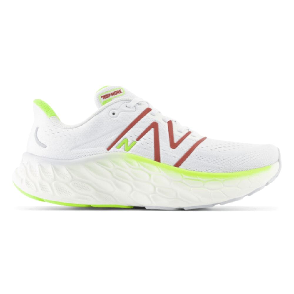 New Balance Men's Fresh Foam X More V4 Running Shoes - Lightweight Cushioned Sneakers for Jogging, Gym & Everyday Wear