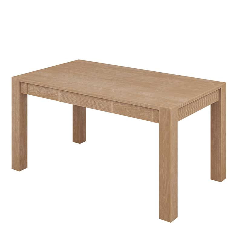 Stylish Hilaria Solid Wood Dining Table with Sturdy Thick Wooden Legs - Perfect for Family Gatherings & Dinner Parties