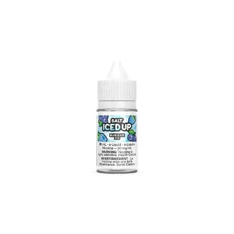 Blue Razz Ice Nic Salt Vape Juice - 30mL Bottle - Iced Up Salts for Smooth & Refreshing Vaping - Perfect for All-Day Use & Discreet Vaping
