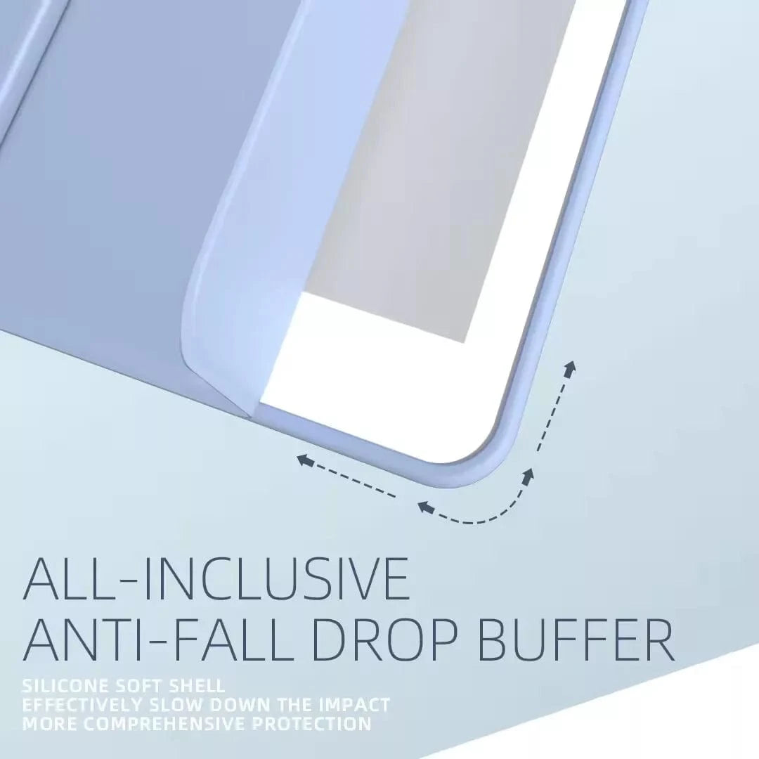 Shockproof TPU Case for iPad Pro 11 2nd Generation (2020) - Light Blue Protective Cover | Slim Fit, Anti-Scratch & Anti-Fingerprint | Perfect for Work, Travel & Daily Use