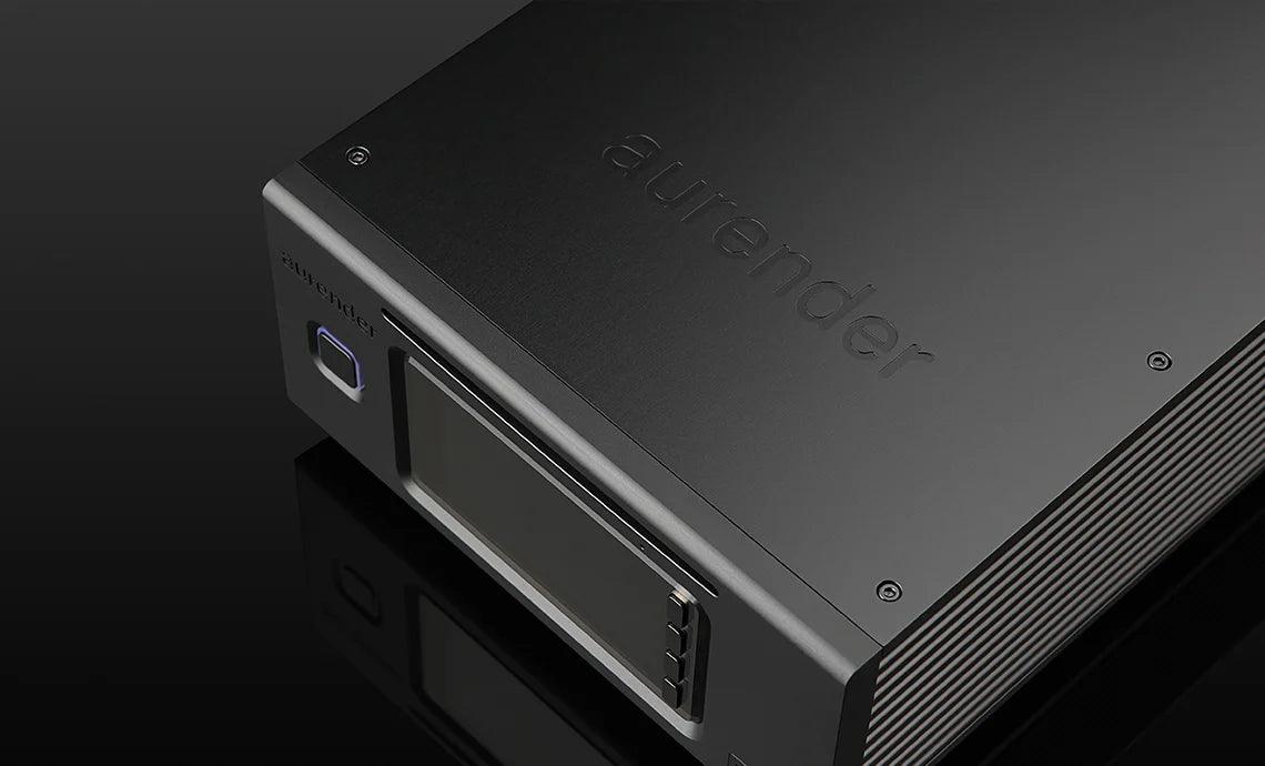 Aurender ACS100 High-End Network Audio Transport, CD Ripper & Music Server - Perfect for Audiophiles & Home Theater Systems