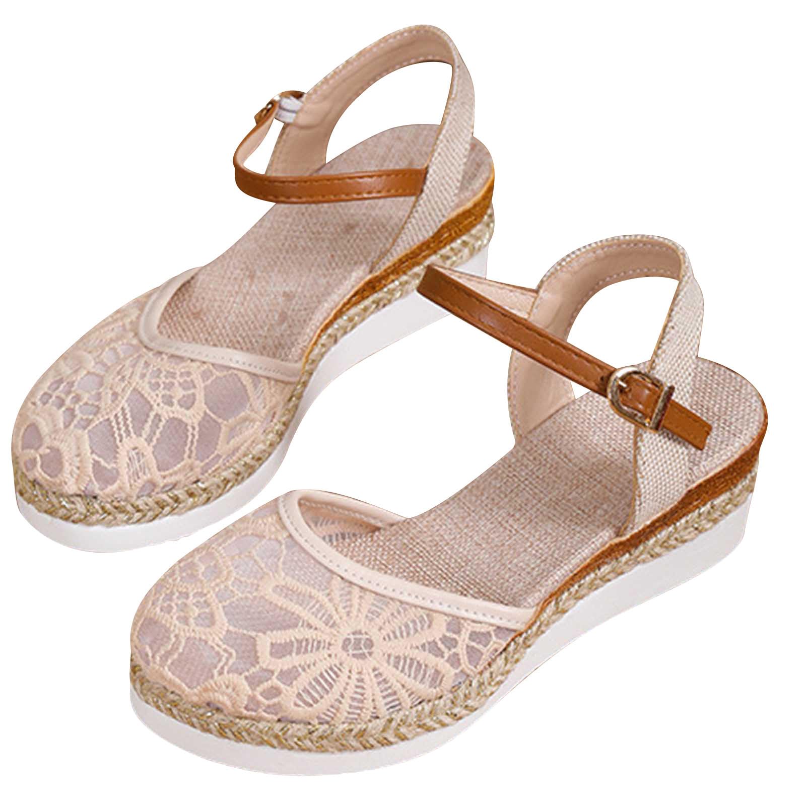 Women's Black Wedge Sandals - Comfortable Summer Roman Sandals with Fish Mouth Design, Pink & Golf Style | Perfect for Beach, Casual Wear & Outdoor Activities