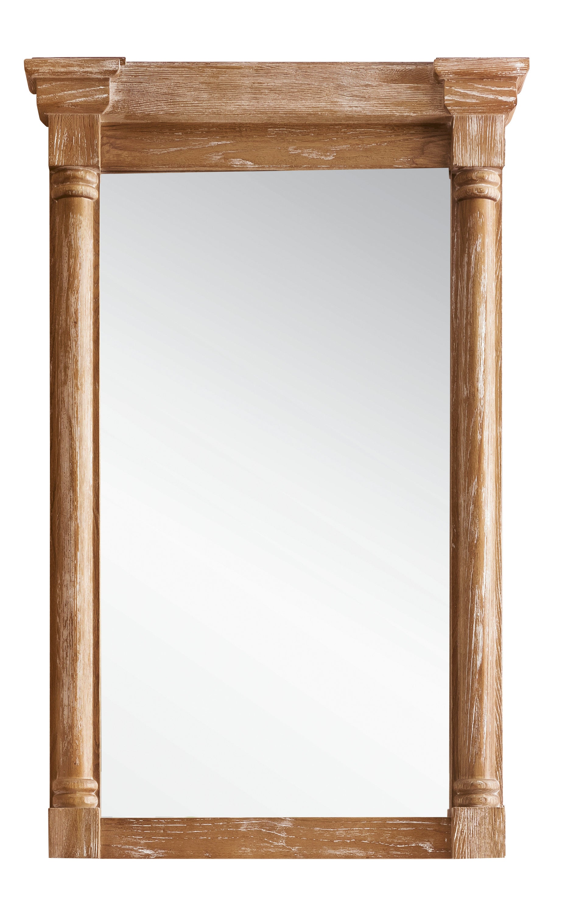 Savannah/Providence Driftwood Wall Mirror - Rustic Coastal Decor for Bathroom, Bedroom & Living Room - Handcrafted Wood Framed Mirror for Home Decor