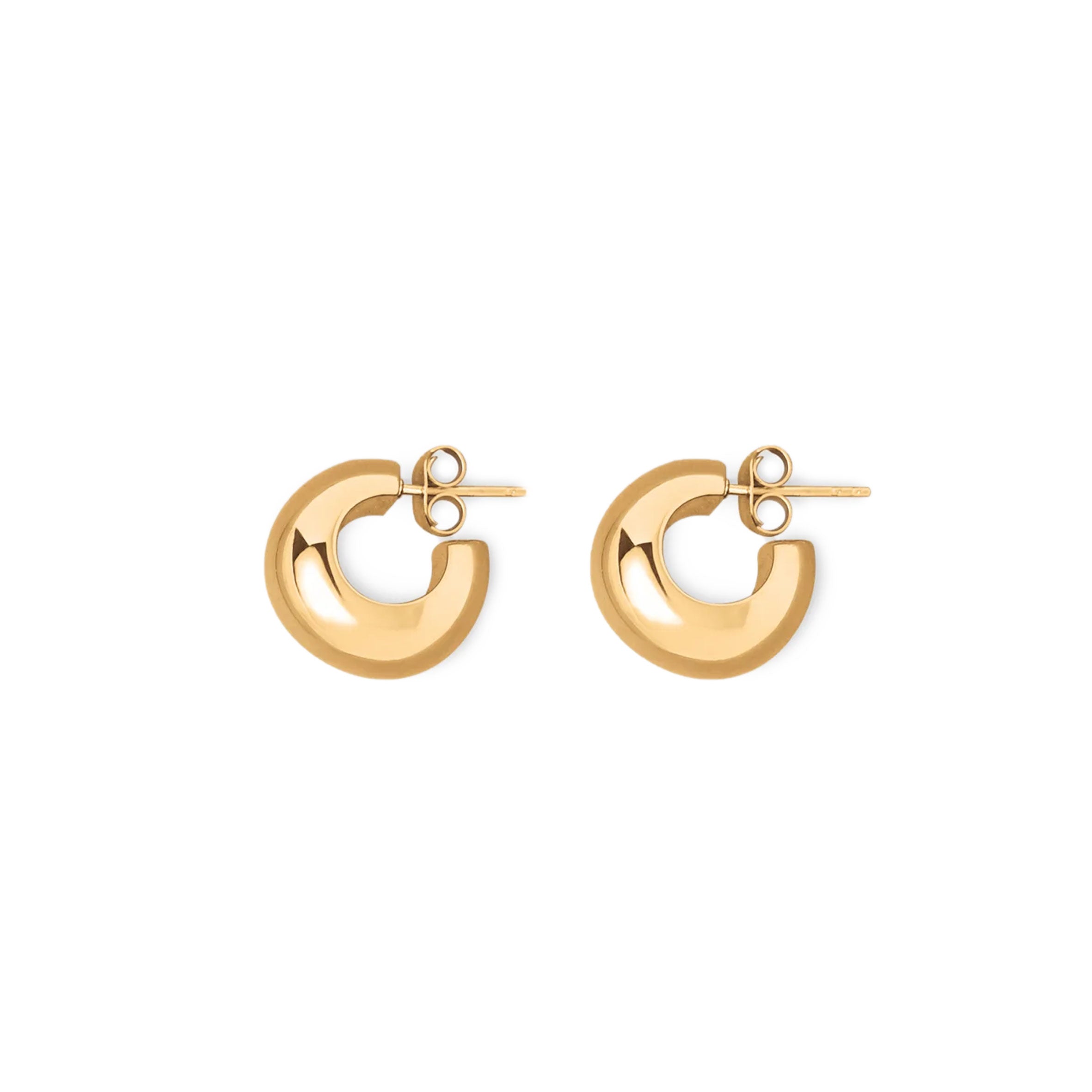 Simone Gold Hoop Earrings for Women - Elegant & Trendy Jewelry Gift for Everyday Wear & Special Occasions