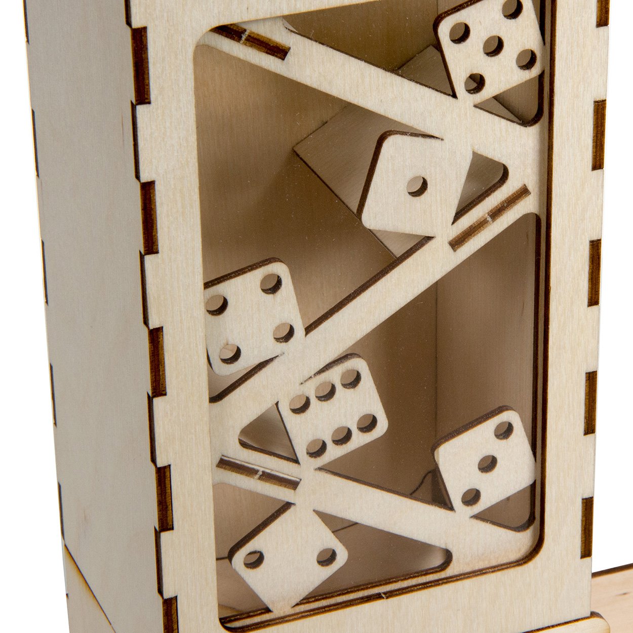 Premium Wooden Dice Tower - Modular Dice Tumbler Ramp by The Broken Token for Tabletop RPG Games, Board Games & Casino Night Accessories | Perfect for Dungeons & Dragons, Magic: The Gathering & Poker Nights