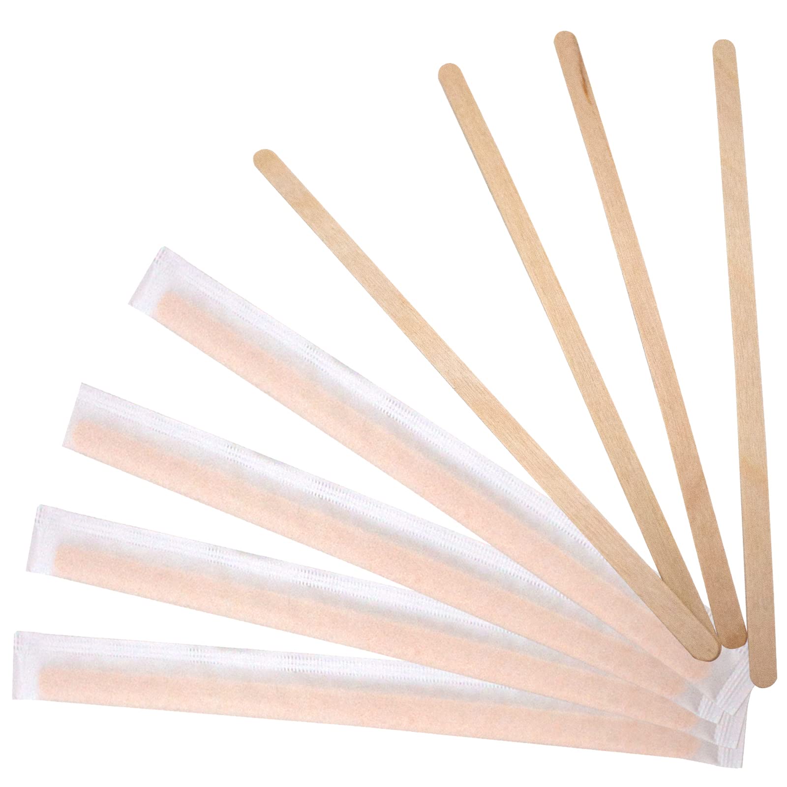 Wooden Coffee Stir Sticks 4.3 Inch - Pack of 500 for Tea, Beverages & Crafts