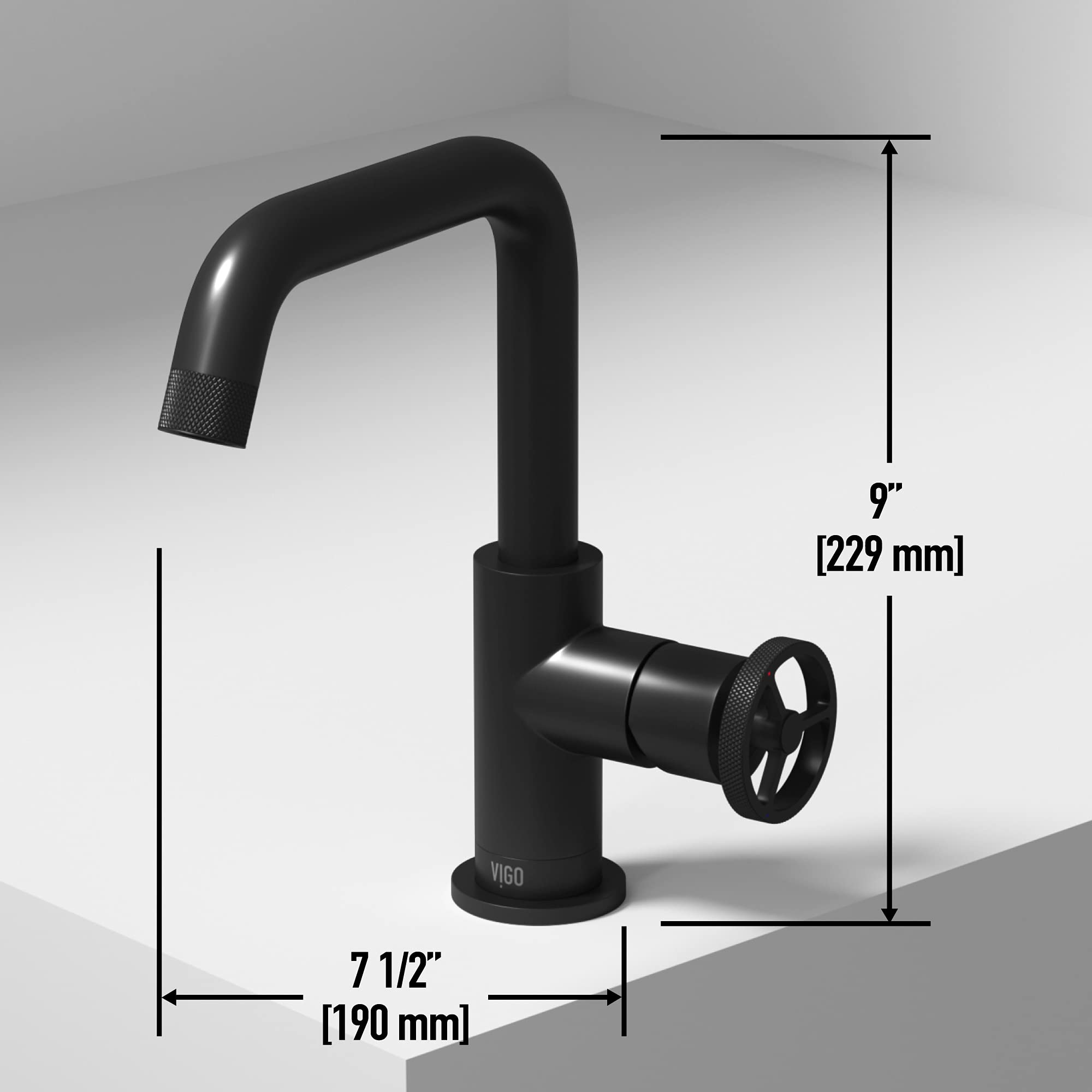 VIGO Matte Black 9
