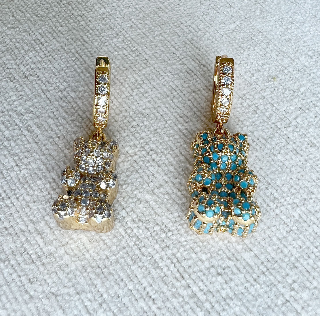 Vintage Gold Clear Pave Hoop Earrings - Elegant Dainty Hoops for Women, Perfect for Parties, Weddings & Everyday Wear