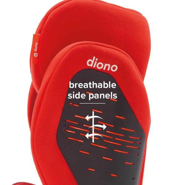 Diono Monterey 4 DXT Latch Booster Car Seat - High Back Booster for Kids 4-12 Years (Up to 120 lbs) | Side Impact Protection | Easy Installation | Perfect for School, Travel & Everyday Use
