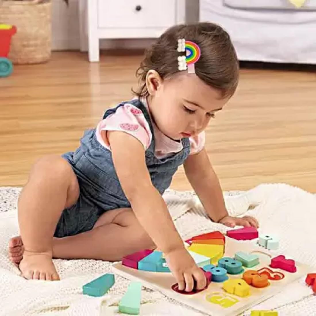 Abrish Multi Unicorn Cartoon Hair Clips for Girls - Cute Animal Character Hair Accessories with Mix Designs - Perfect for School, Parties & Everyday Wear