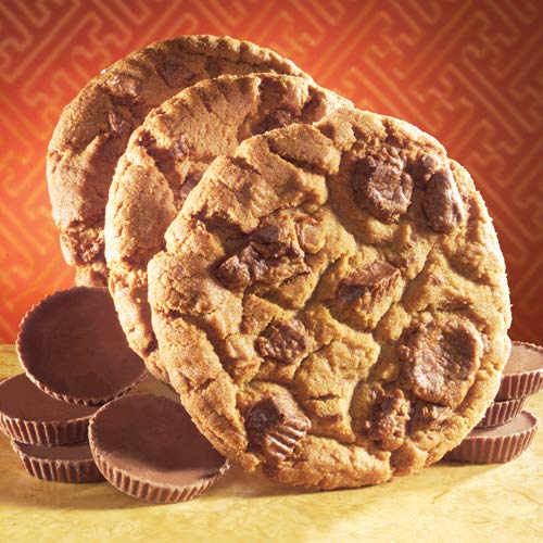 Sweet Street Frozen Peanut Butter Chocolate Cups Cookie Puck 4.4oz (Pack of 48) - Perfect for Parties, Dessert Platters & Office Snacks