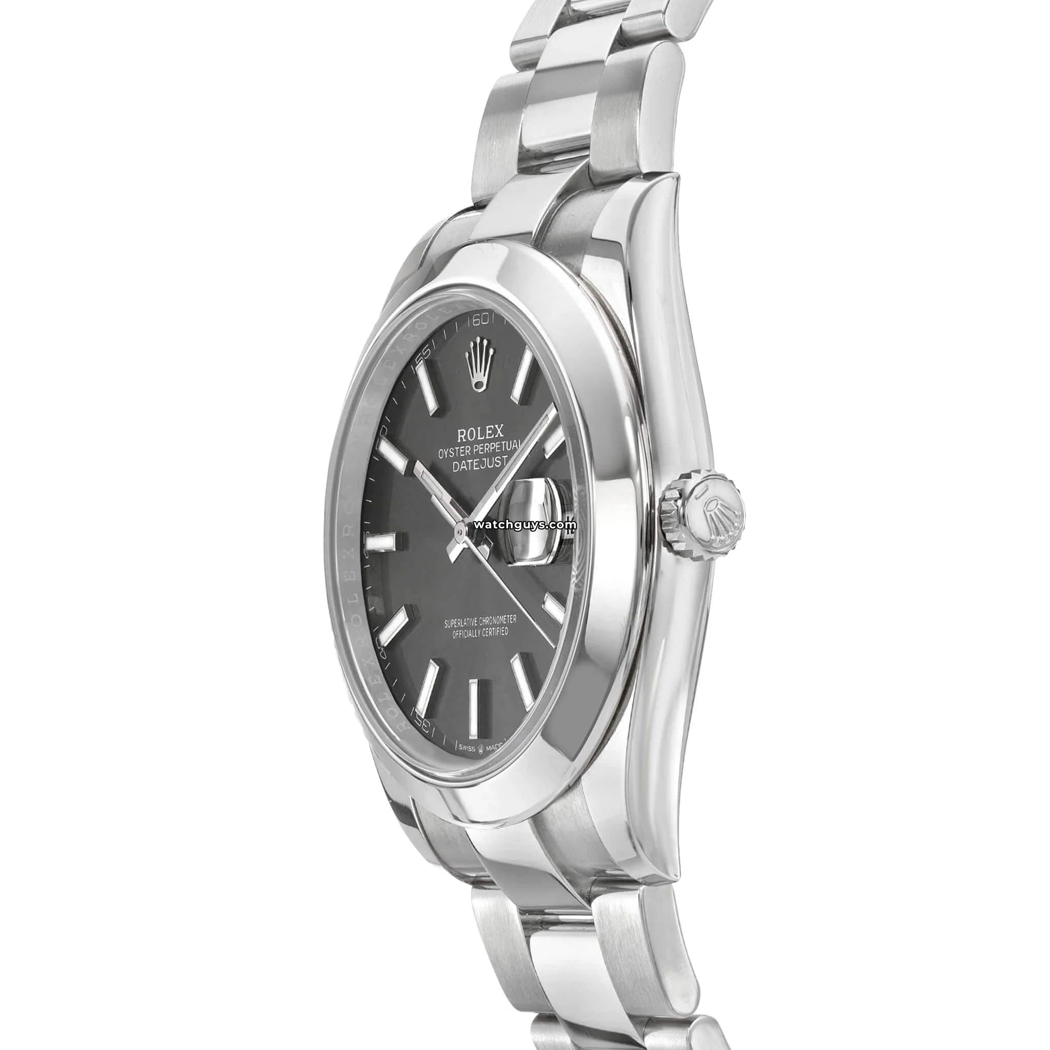 Rolex Datejust 126300 Rhodium Dial Stainless Steel Watch - Luxury Timepiece for Men, Business & Formal Occasions