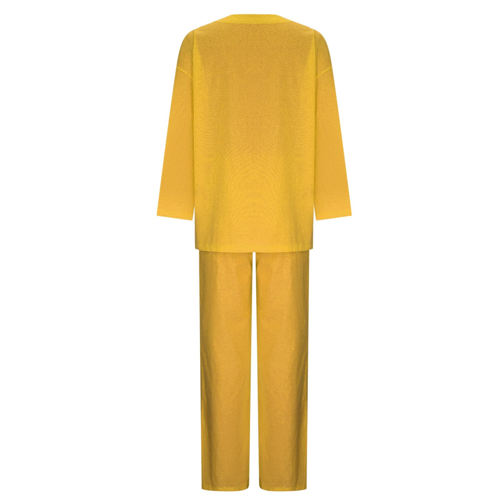 Women's 2-Piece Lounge Set - Soft Loose Shirt & Comfortable Pants - Cozy Fall Outfits for Women | Perfect for Relaxing at Home, Lounging or Casual Wear
