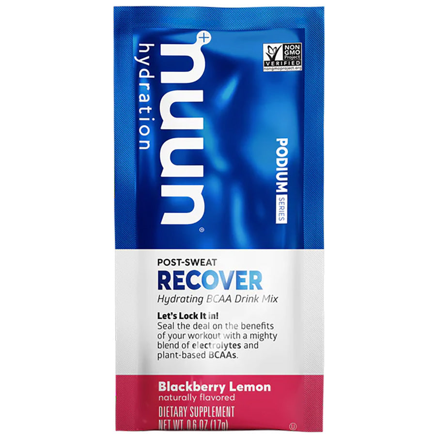 RECOVER HYDRATION BCAA Drink Mix Singles - Post-Workout Recovery & Muscle Support | Perfect for Gym, Running & Fitness Enthusiasts