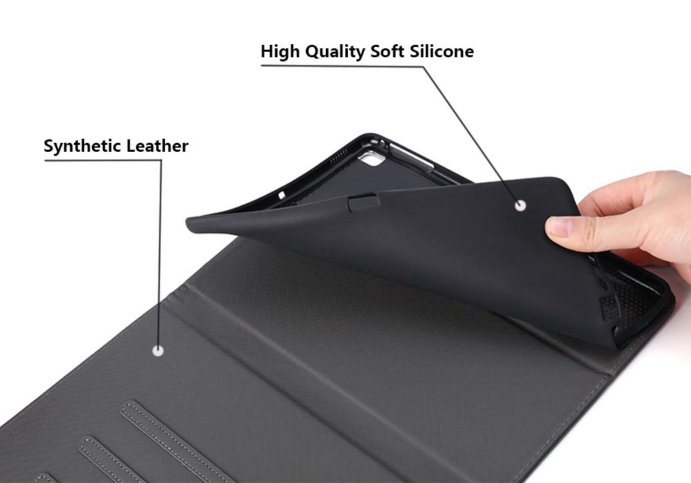 Jeremiah 29:11 Bible Verse Leather iPad Case - Compatible with iPad 9.7 (2018/2017), Air 2, Air & Pro 9.7 | Adjustable Stand & Auto Wake/Sleep Smart Cover for iPad 6th/5th Gen - Perfect for Daily Devotion, Church & Christian Gift Giving