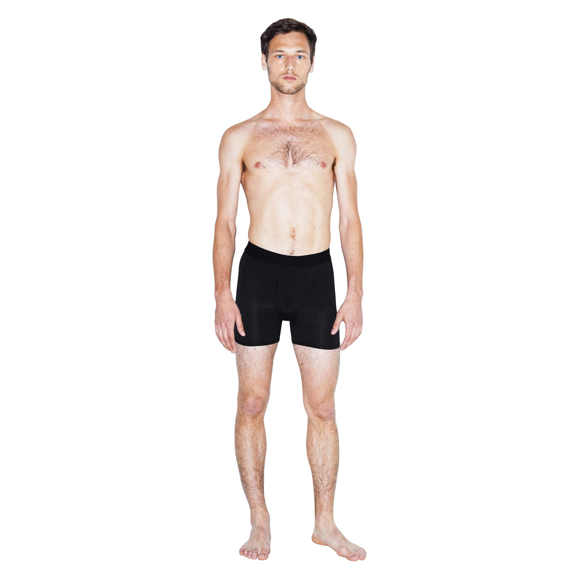 American Apparel Men's Soft Modal Boxer Briefs - Breathable Underwear for Everyday Comfort | Perfect for Workout, Lounge & Sleep