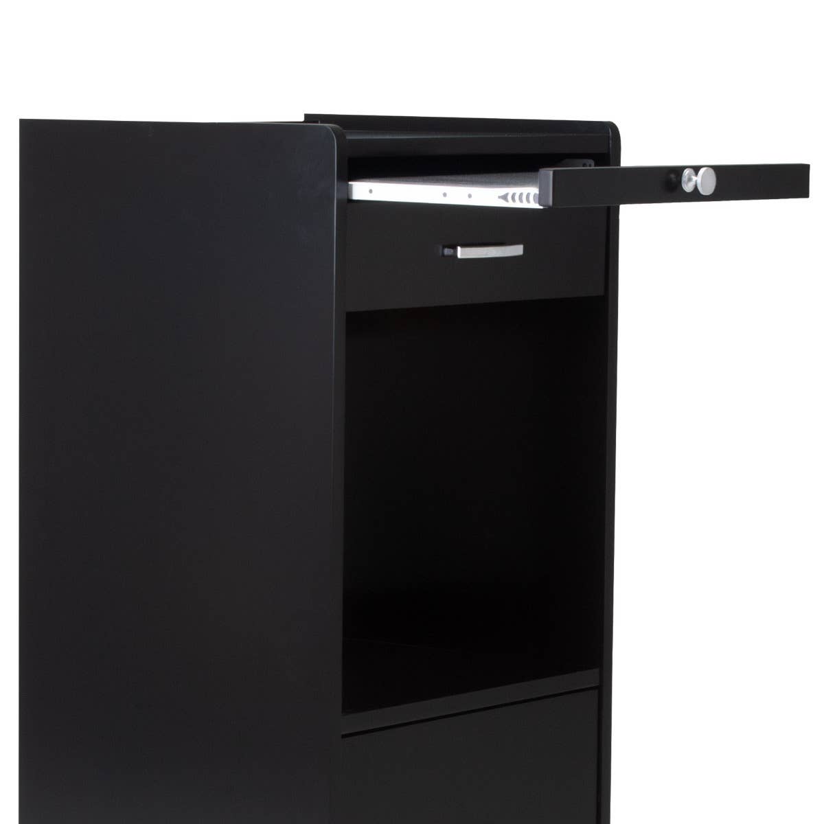 Element Trolley™ - Heavy Duty Rolling Utility Cart with 3 Shelves for Storage & Organization | Perfect for Home, Office, Warehouse & Retail Use