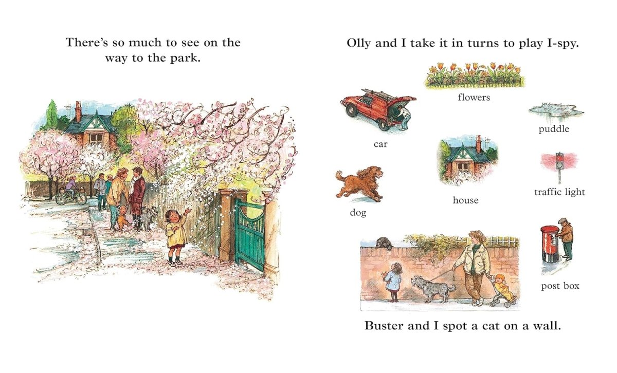 Shirley Hughes: My Very Busy Day - A First Book of Words for Toddlers | Early Learning & Vocabulary Development | Perfect for Storytime & Preschool Education