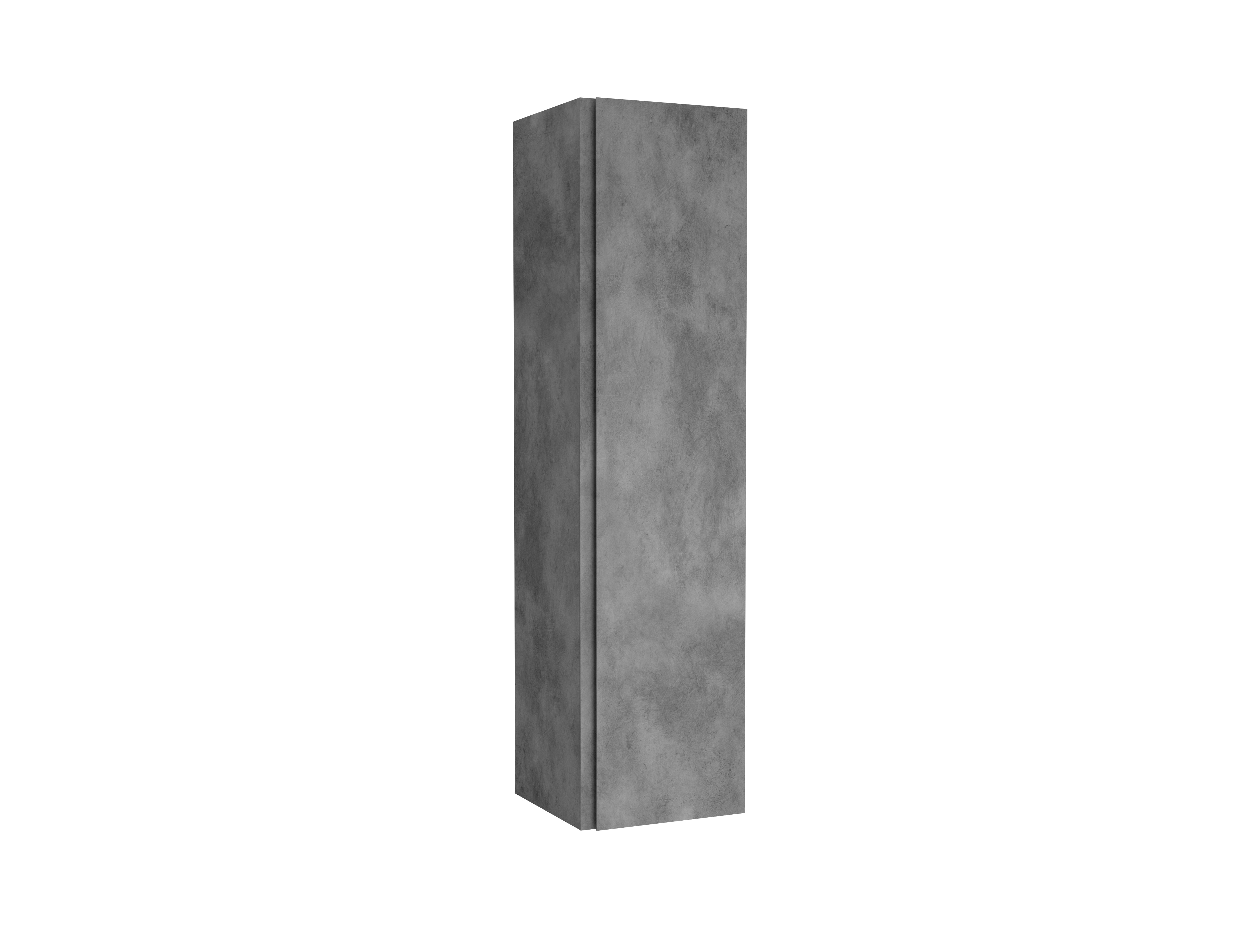 55 Inch Tall Pasadena Side Cabinet - Modern Storage Solution for Living Room, Bedroom, or Office