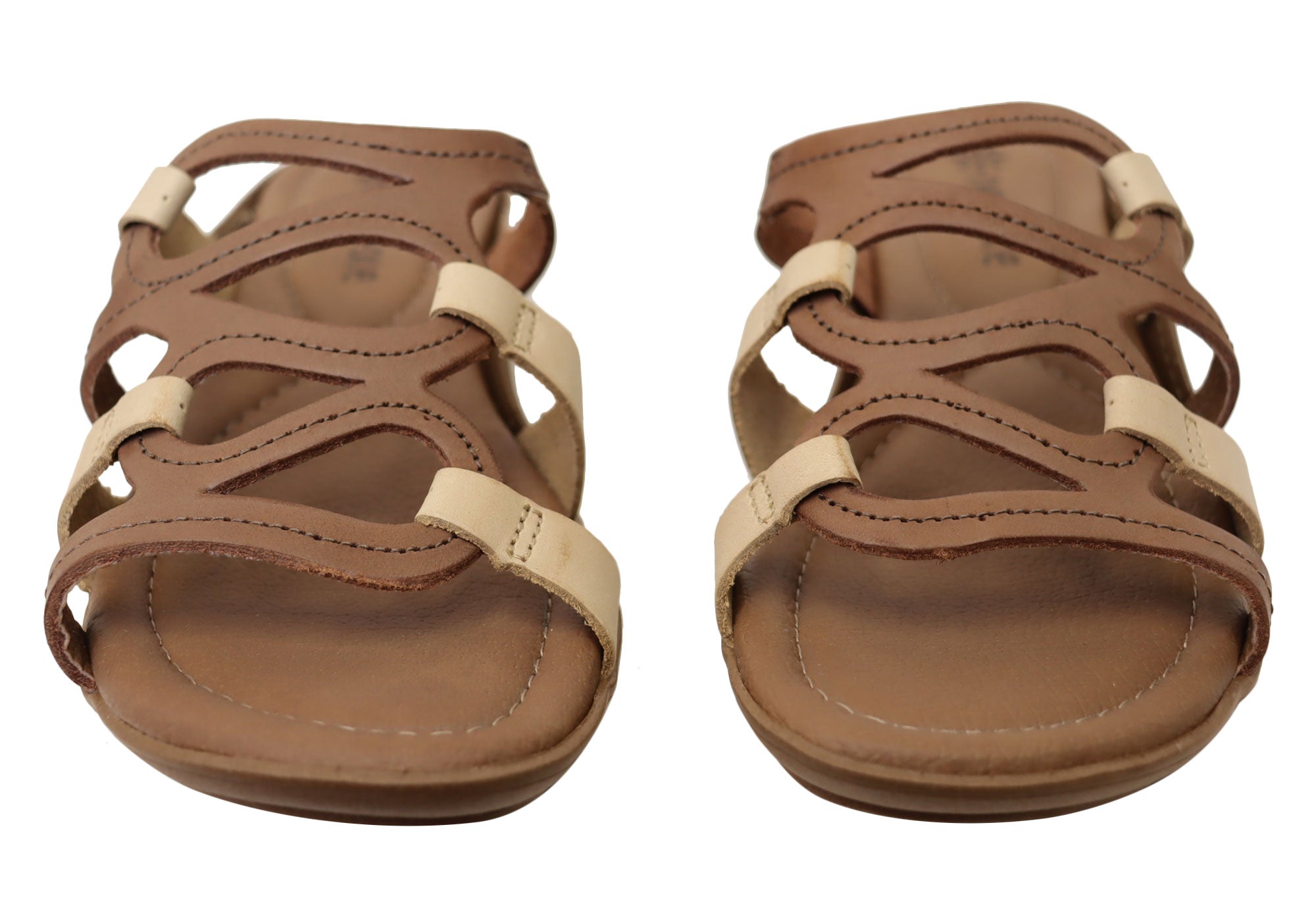 Kestral Women's Comfort Leather Slides Sandals - Soft & Supportive Brazilian-Made Summer Shoes for Beach, Pool & Casual Wear