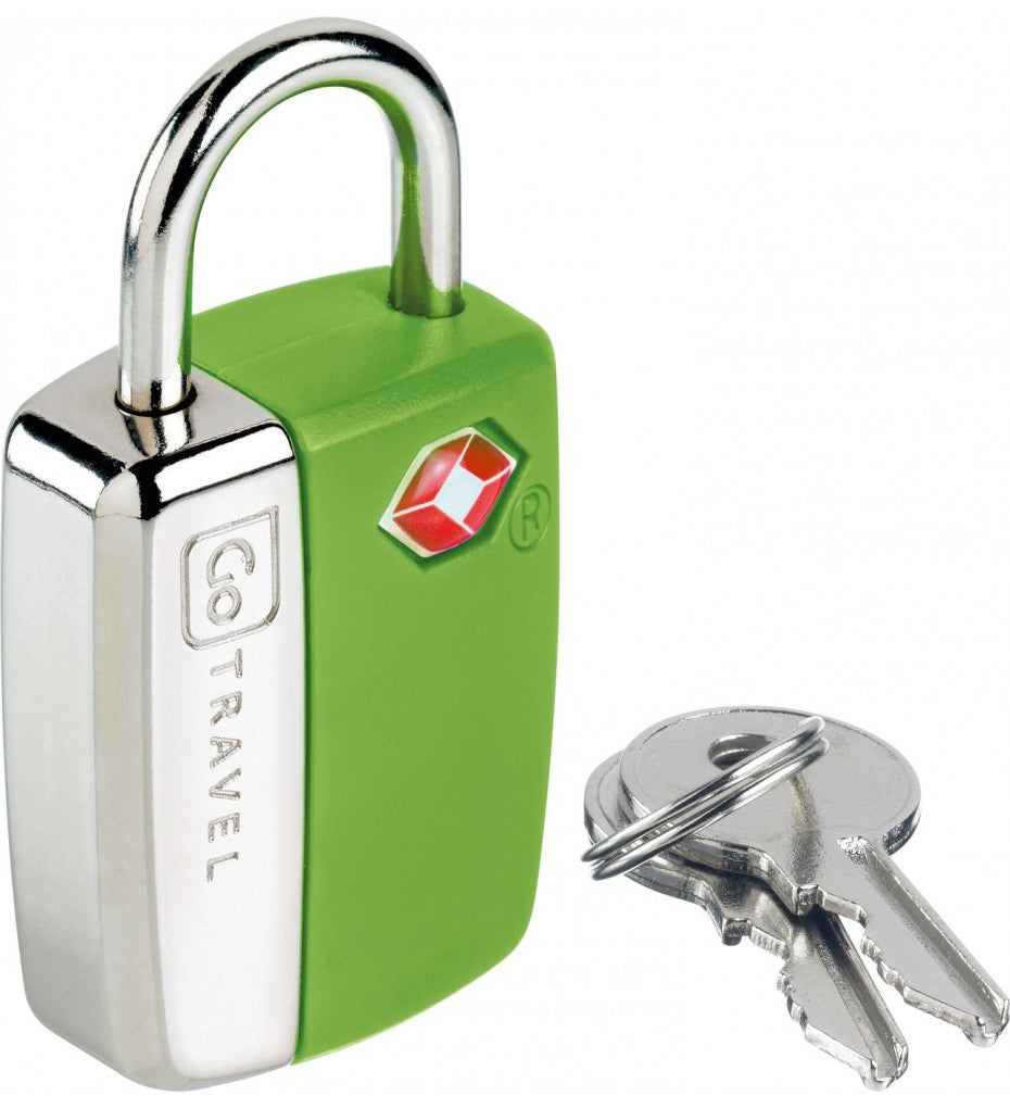 Go Travel Mini Glo Travel Lock - TSA Approved Luggage Lock with LED Light for Suitcases, Backpacks & Carry-On Bags - Secure Your Belongings During Travel, Camping & Night Use