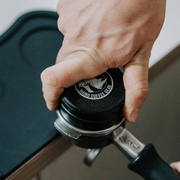 Premium Rhino Flat Tamper - 58mm Espresso Coffee Tamper for Barista & Home Use - Perfect for Espresso Machines, Coffee Shops & Home Brewing