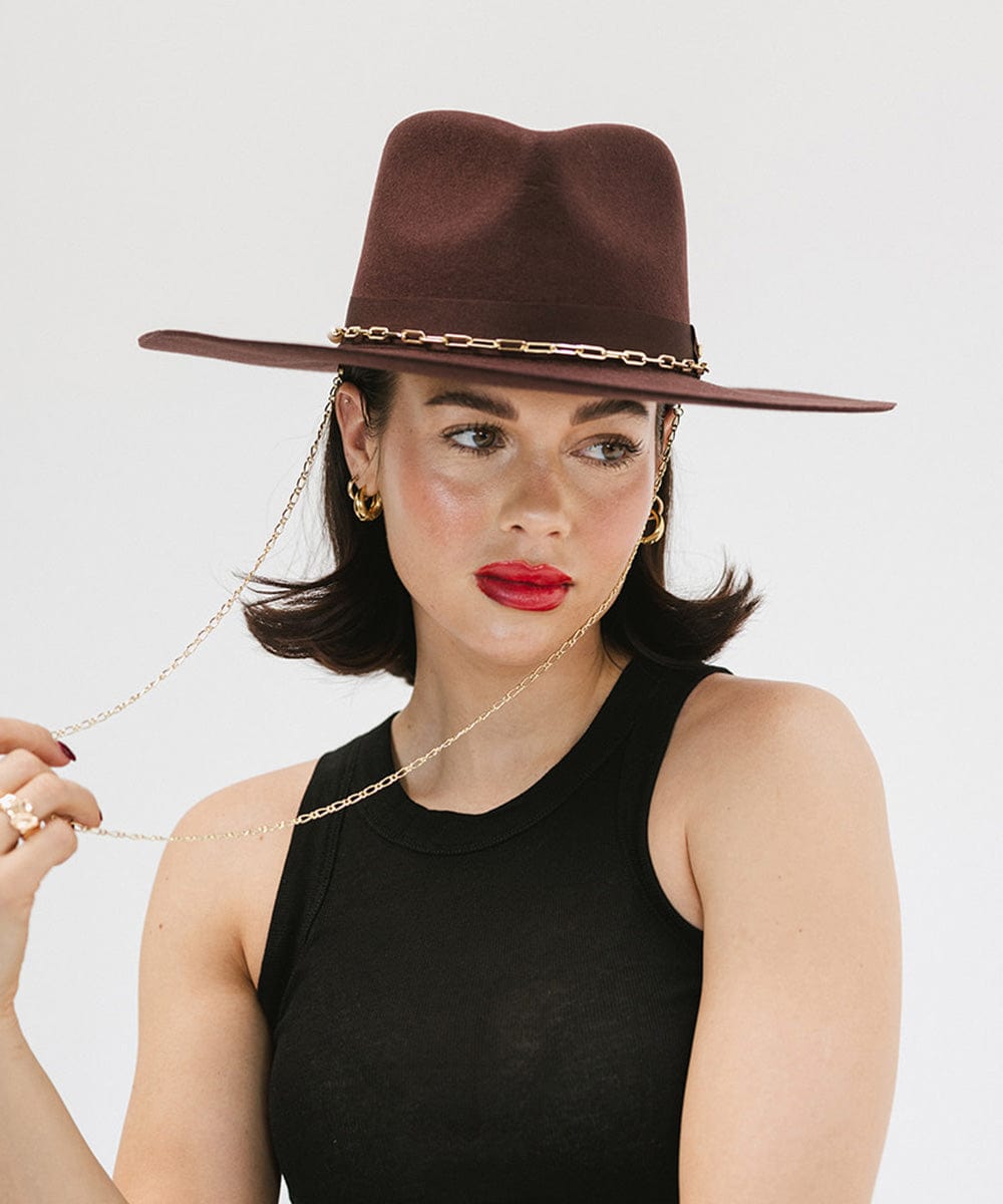 Stylish Raine Wide Brim Fedora Hat for Women - Summer Sun Protection & Fashion Accessory - Perfect for Beach, Outdoor Activities & Casual Wear
