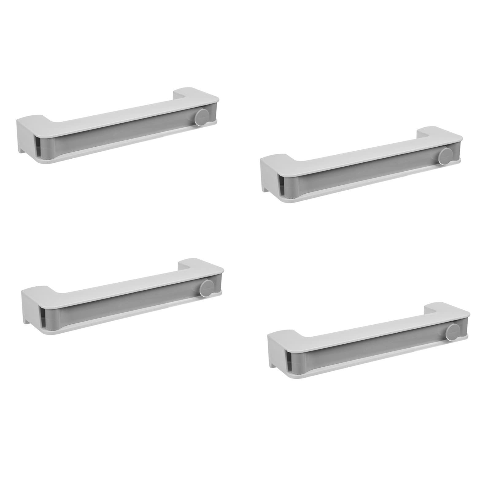 Belupai 4Pcs 3-in-1 Wall Mounted Shoe Rack - Foldable Hanging Shoe Organizer & Bathroom Towel Rack for Entryway, Closet, and Small Space Storage | Space-Saving Home Organization Solution