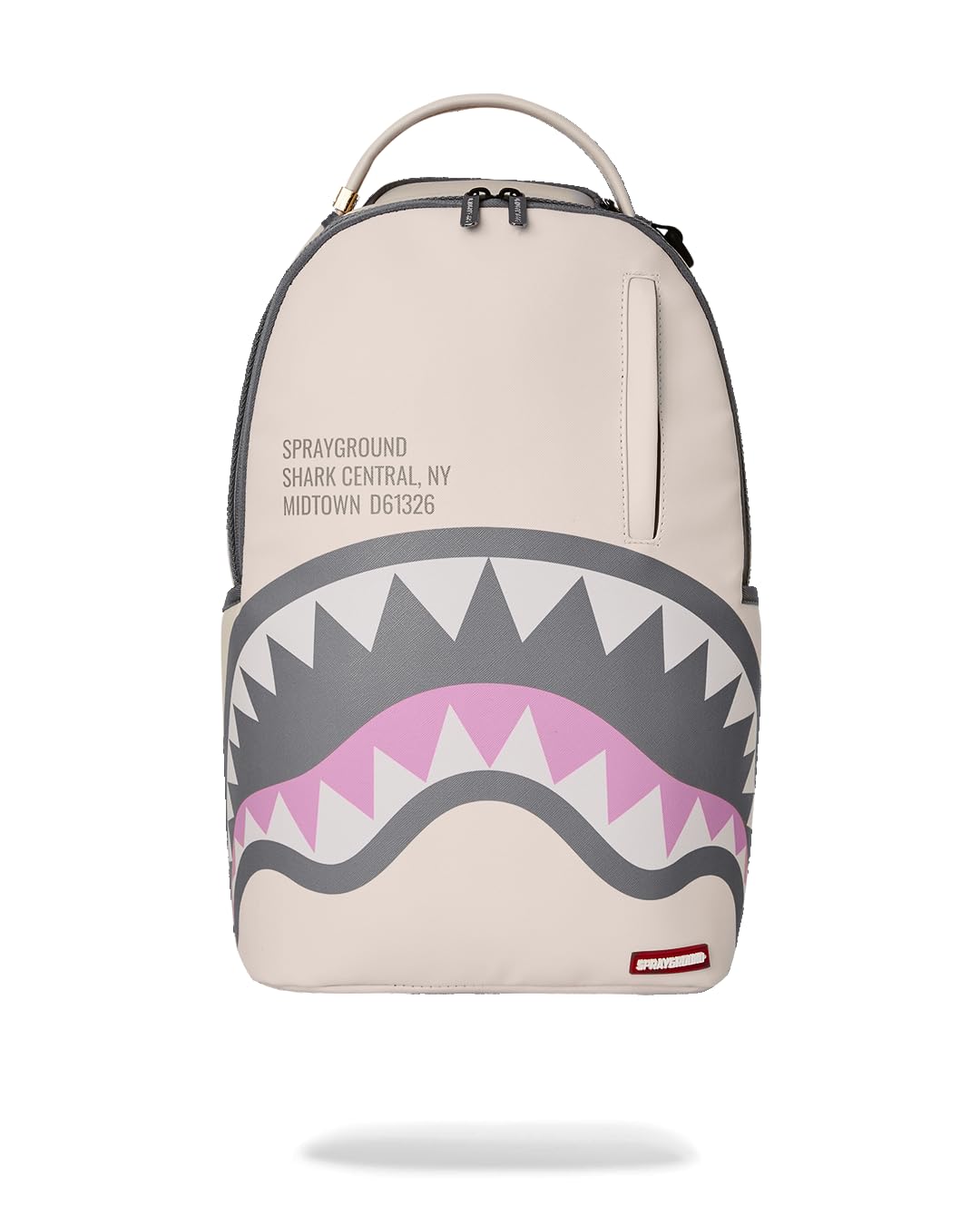 SPRAYGROUND SHARK CENTRAL SATURDAYS DLXSV BACKPACK - Stylish Laptop Backpack for School, Travel & Work - Water-Resistant & Durable Design