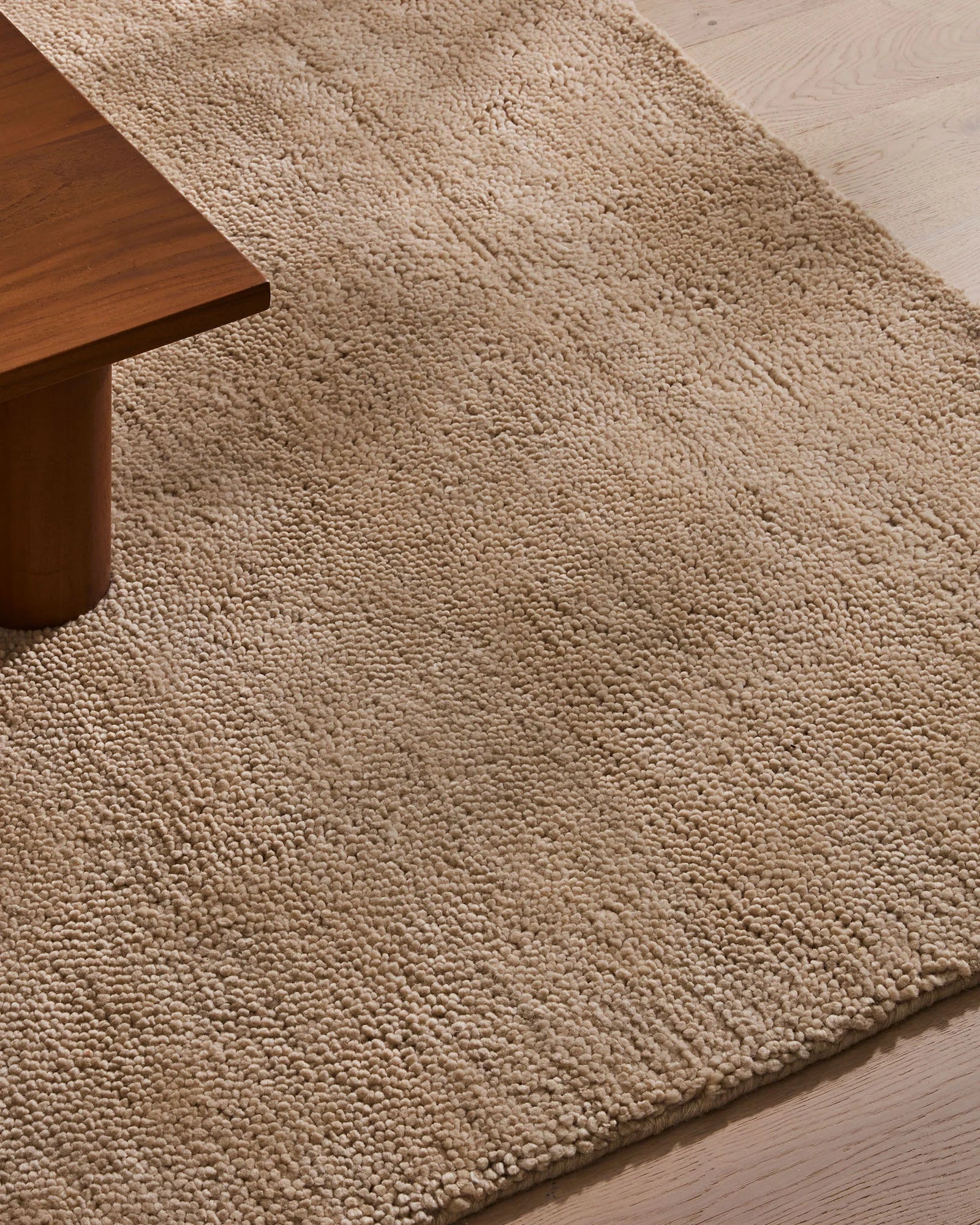 Valencia Rug Dune - Soft Bohemian Area Rug for Living Room, Bedroom & Nursery | Eco-Friendly Handwoven Cotton Carpet for Home Decor