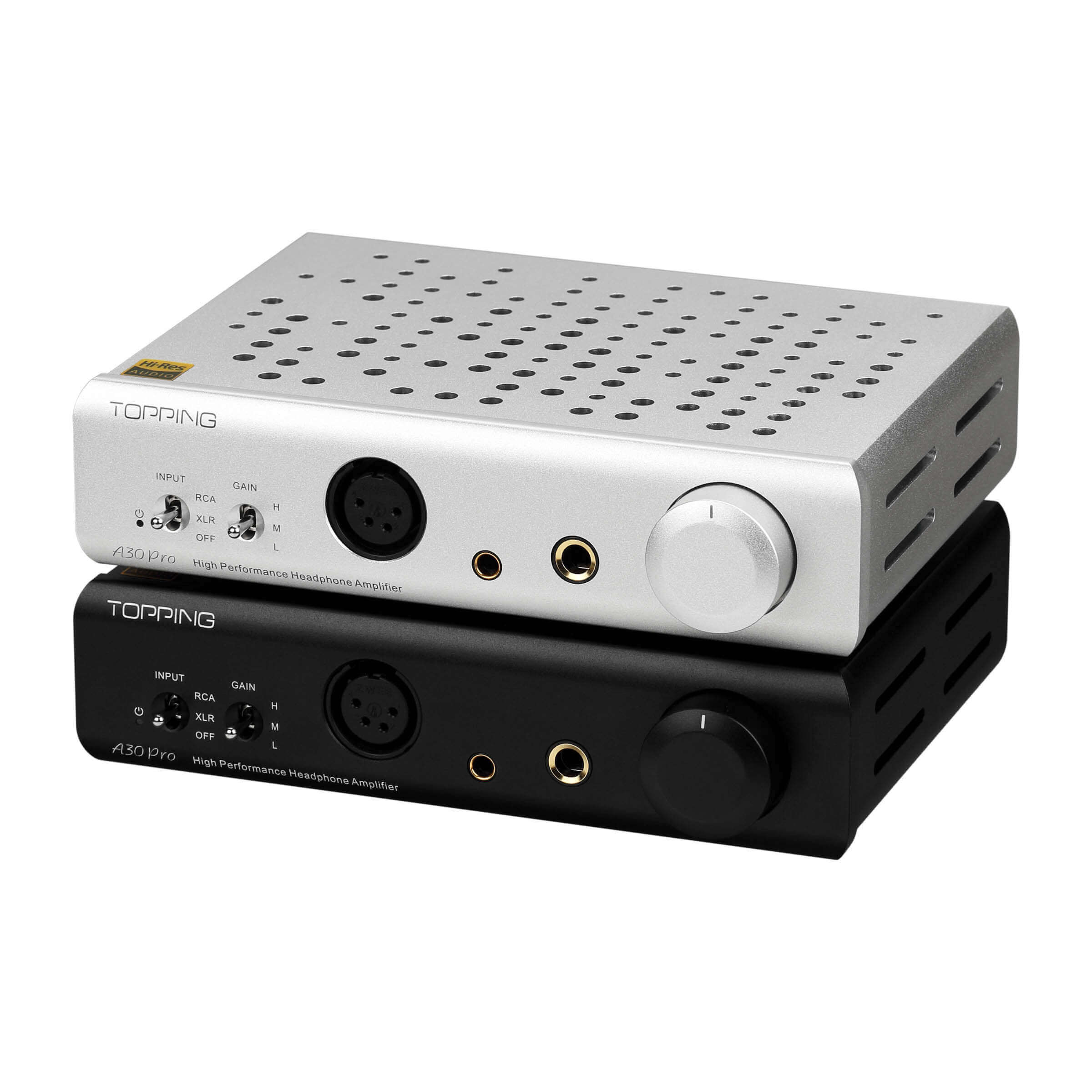 TOPPING A30Pro NFCA Headphone Amplifier - High Power Audio Amp for Studio & Home Use - Perfect for Audiophiles & Music Producers