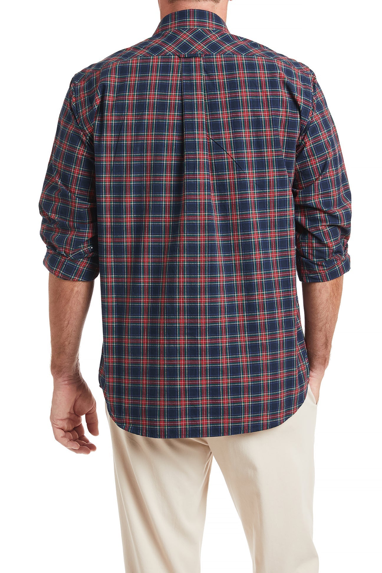 Men's Chase Shirt in Black Stewart Tartan Plaid - Classic Scottish Tartan Shirt for Casual Wear & Outdoor Activities