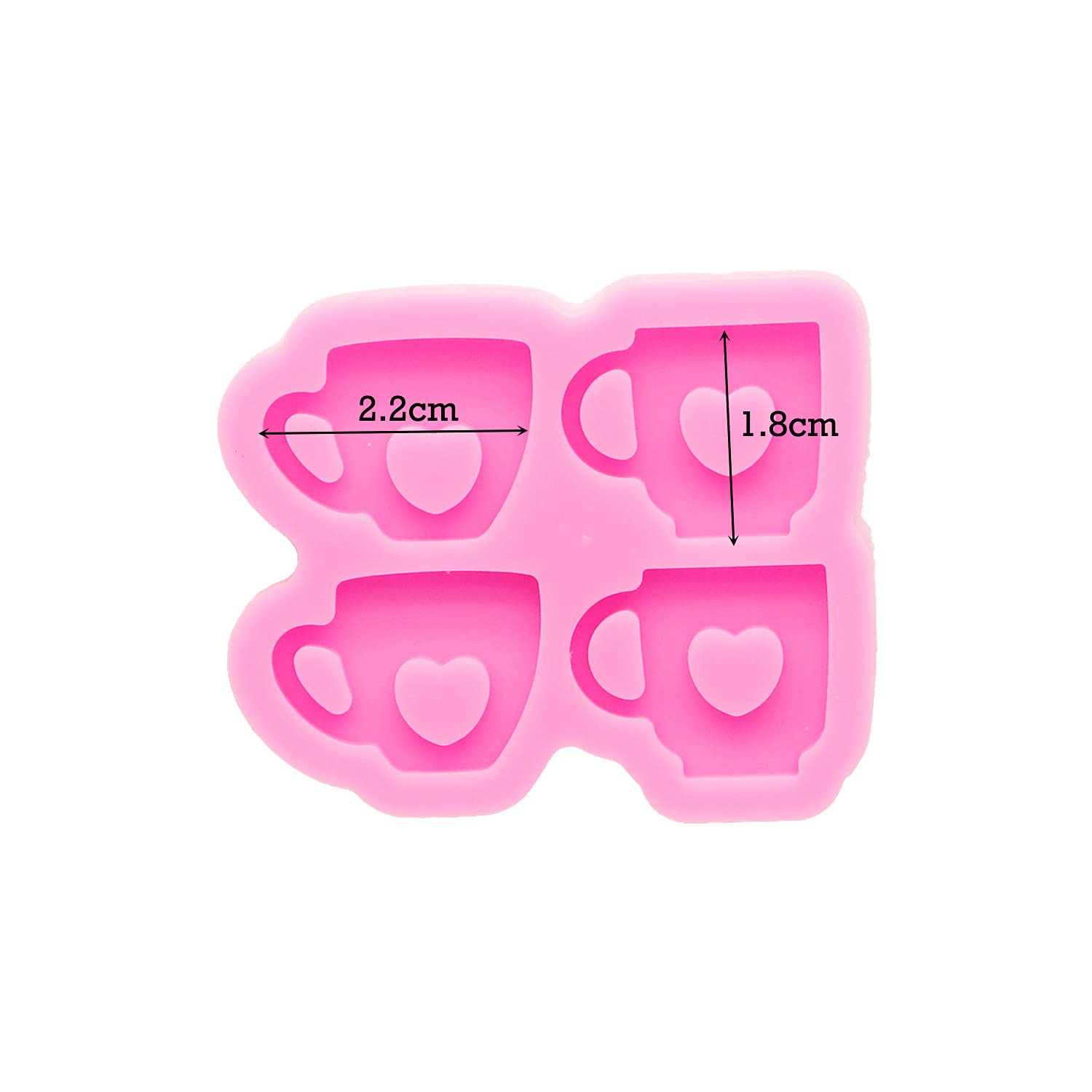 5Pcs Silicone Earring Molds for Jewelry Making - DIY Resin Ear Stud Molds, Pumpkin Ghost Leaf Cup Dog Design - Epoxy Resin Casting Molds for Fashion Jewelry Crafts - Perfect for Halloween, Christmas Gifts & Handmade Accessories