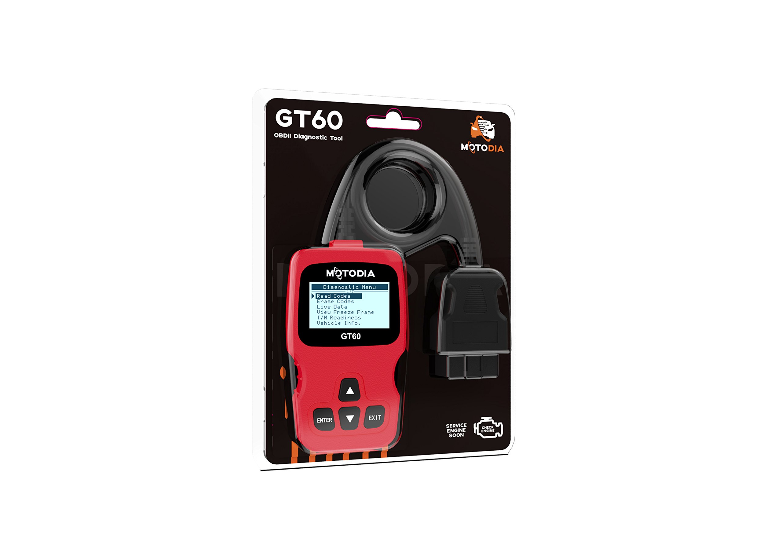 GT85 Professional Automotive Diagnostic Tool - OBD2 Scanner for Car, Truck & SUV - Read & Clear Engine Fault Codes - Compatible with iOS & Android - Perfect for DIY Mechanics & Auto Repair Shops