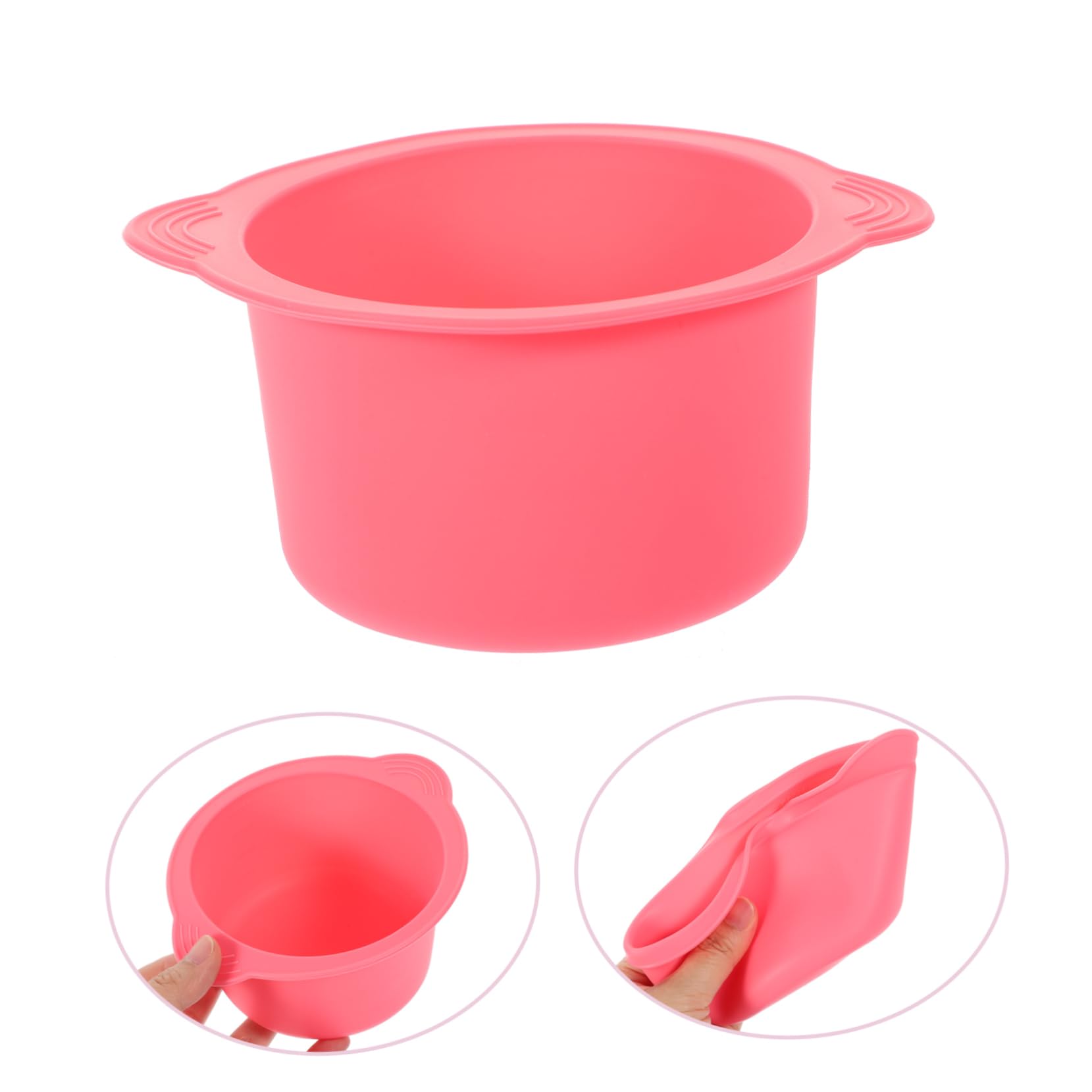 5PCS Pink Hair Removal Wax Kit with Warmer Pot & Wax Melter - Professional Hard Wax for Women, Painless Hair Remover for Legs, Bikini, Face & Body - Perfect for Home Salon & Spa Use