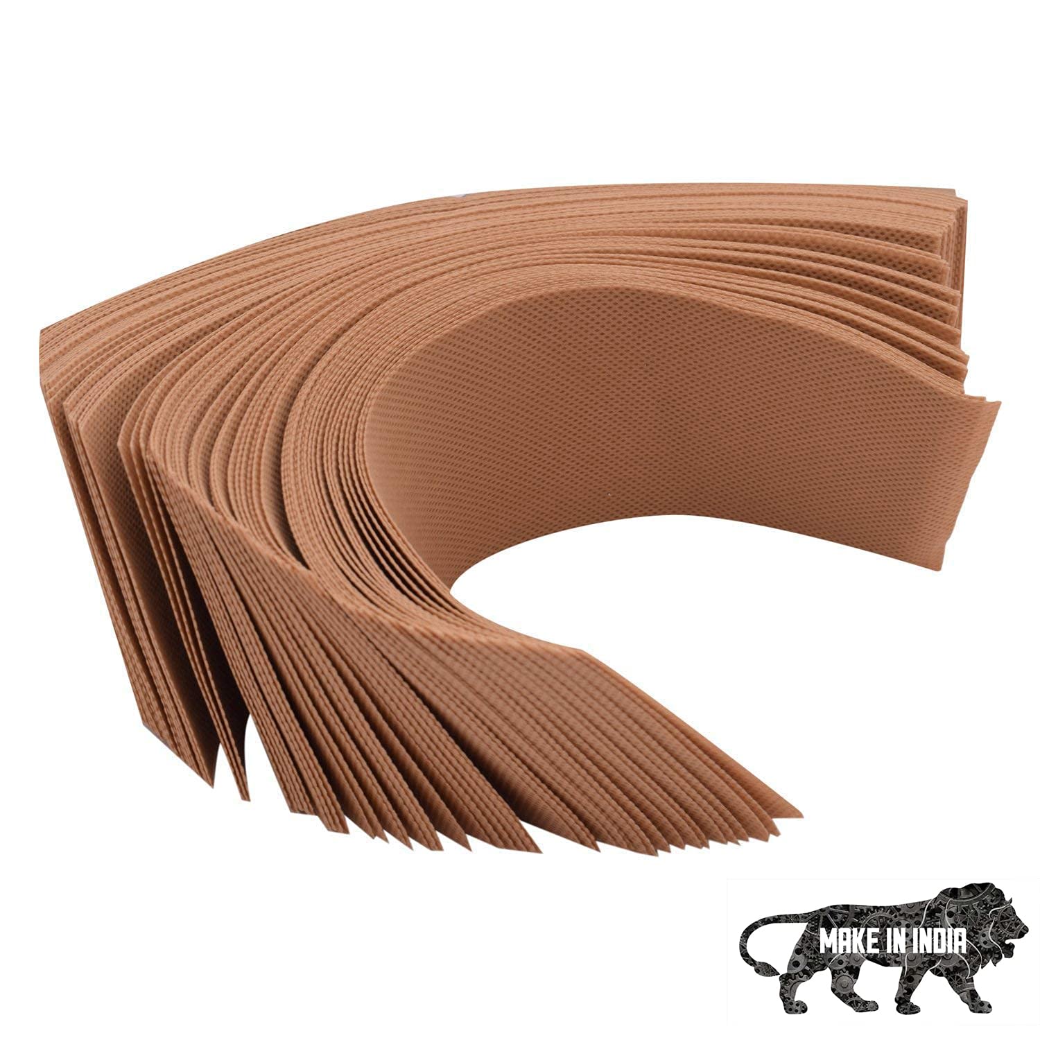 Premium HD Hair Remover Wax Strips for Women & Girls - 100 PCS Non-Woven Fabric (100GSM, 28x8cm) for Smooth & Painless Waxing - Perfect for Legs, Arms, Bikini & Facial Hair Removal at Home