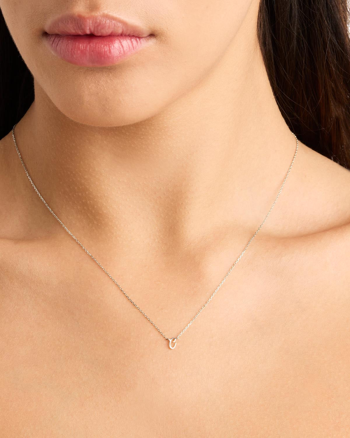 Sterling Silver Love Letter Necklace - Personalized Romantic Jewelry Gift for Her - Perfect for Anniversaries, Valentine's Day & Special Occasions