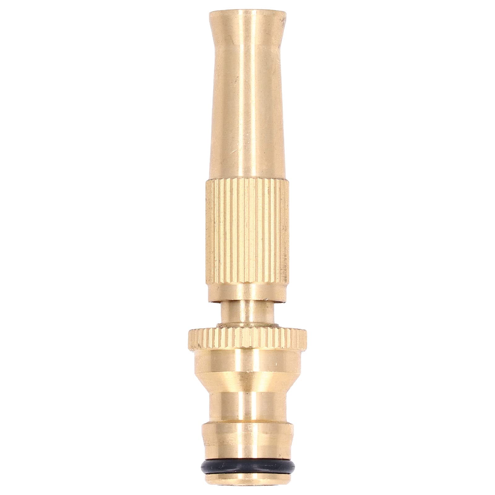 Hilitand High Pressure Adjustable Brass Hose Nozzle - Perfect for Garden Watering