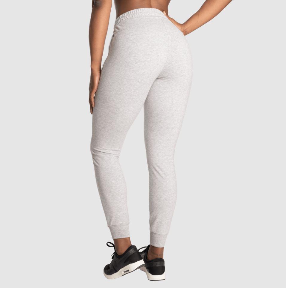 Better Bodies Empire Joggers - Light Grey Athletic Pants for Men & Women | Comfortable Running, Workout & Lounge Wear for Gym, Yoga & Casual Style