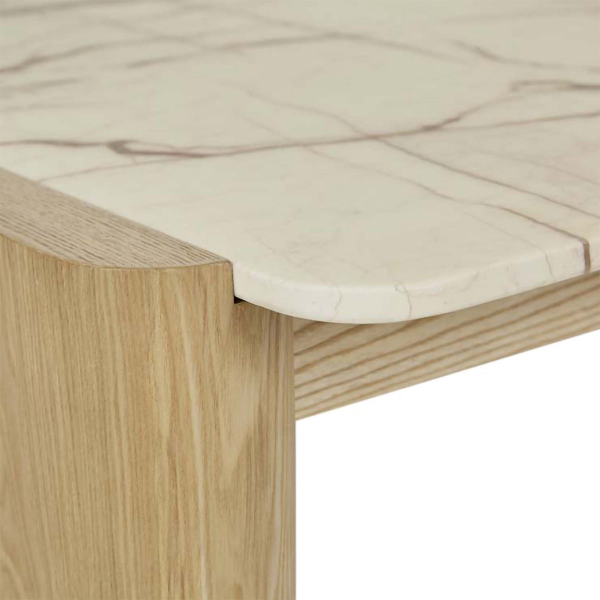 Floyd Marble Square Coffee Table - Modern Minimalist Living Room Furniture for Small Spaces | Perfect for Apartments, Lofts & Home Decor