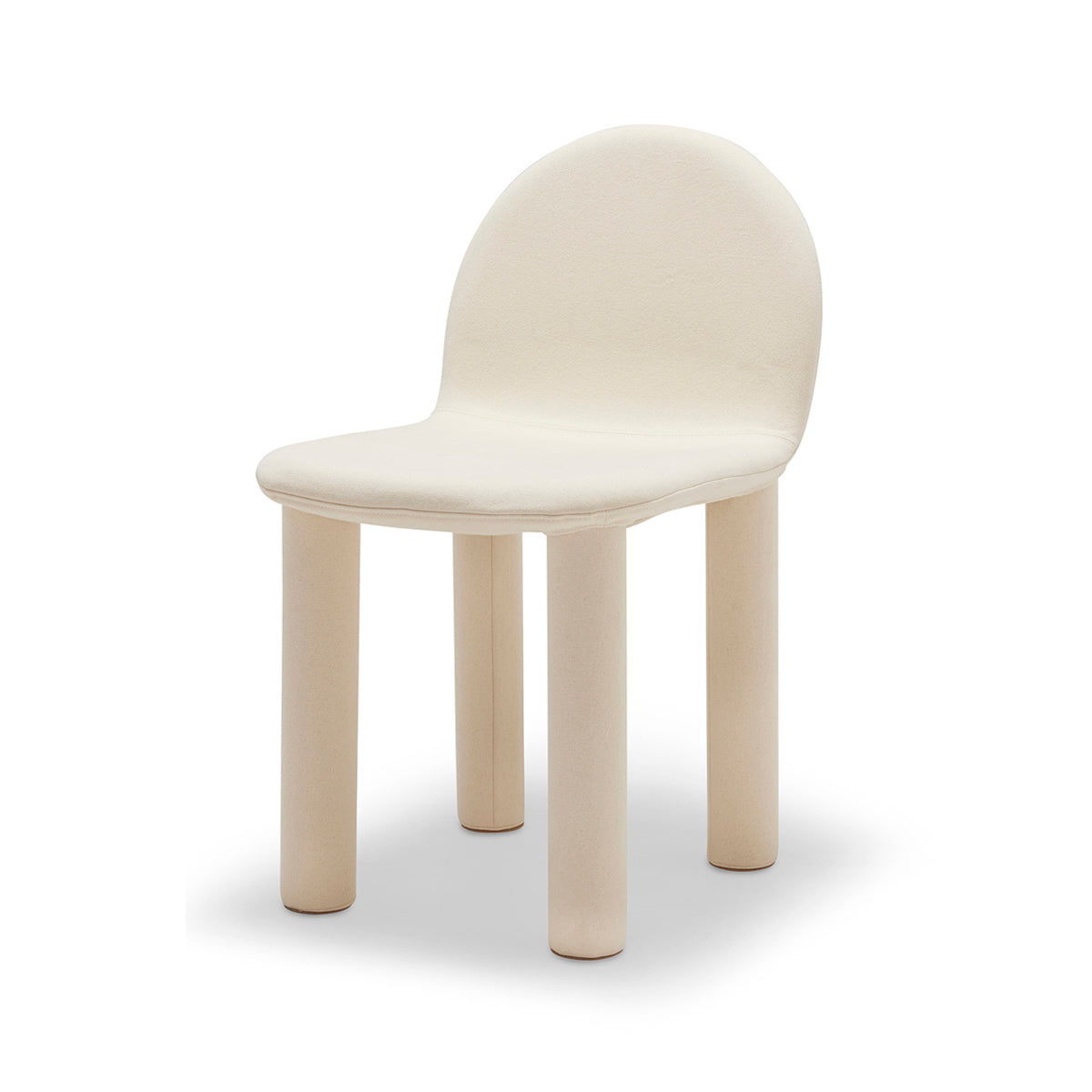Hamptons Oat Arch Dining Chair - Modern Solid Wood Kitchen Chairs with Upholstered Seat - Perfect for Farmhouse Dining Room, Breakfast Nook & Restaurant Decor