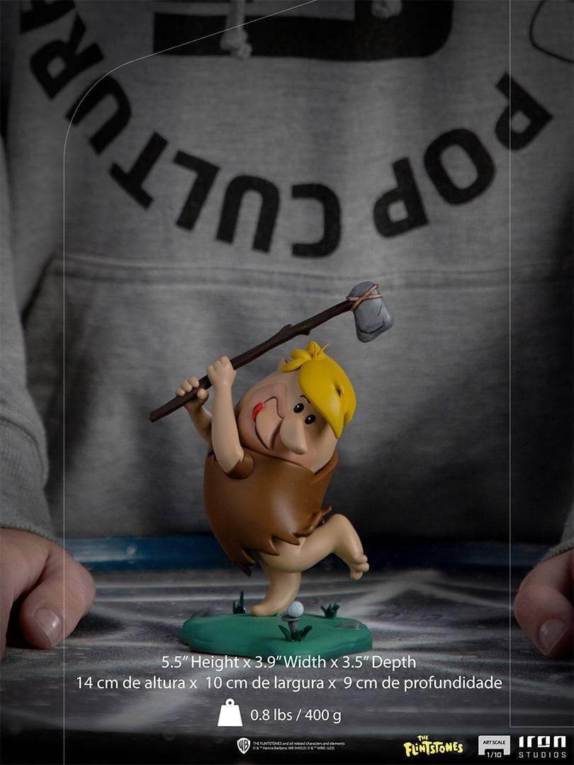 Iron Studios The Flintstones Barney Rubble BDS Art Scale 1/10 Statue - Collectible Figurine for Home Decor, Office Display, and Flintstones Fans