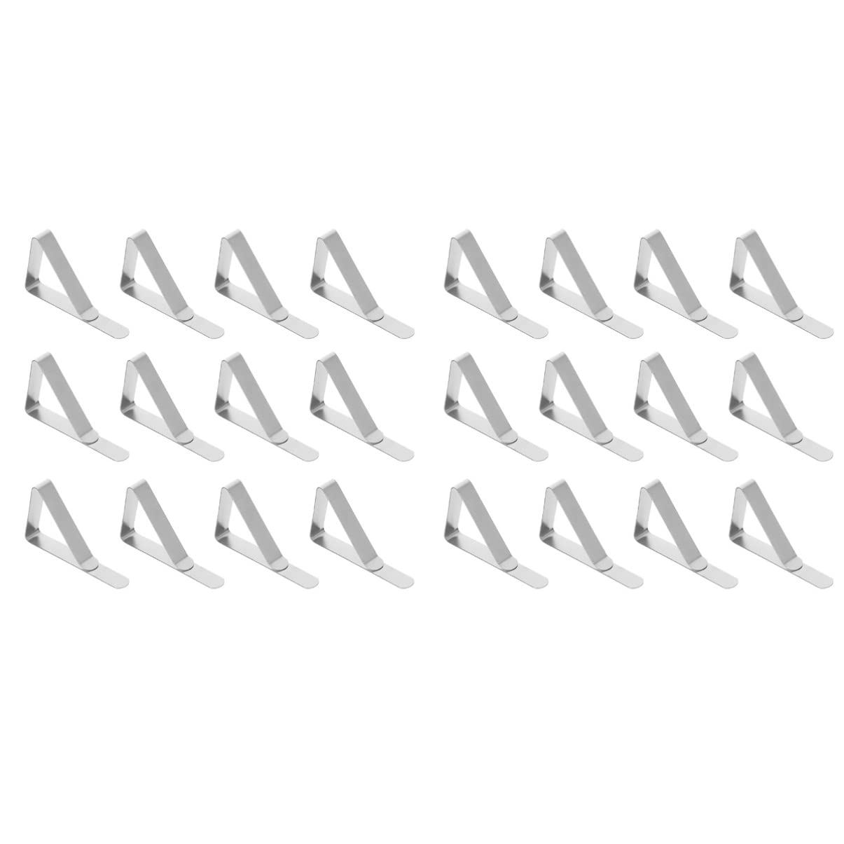 Veemoon 48-Piece Non-Slip Tablecloth Clips Set - Heavy Duty Metal Picnic Table Cover Clamps for Outdoor Dining, BBQ, Party & Camping - Secure Tablecloth Hangers for Windy Days
