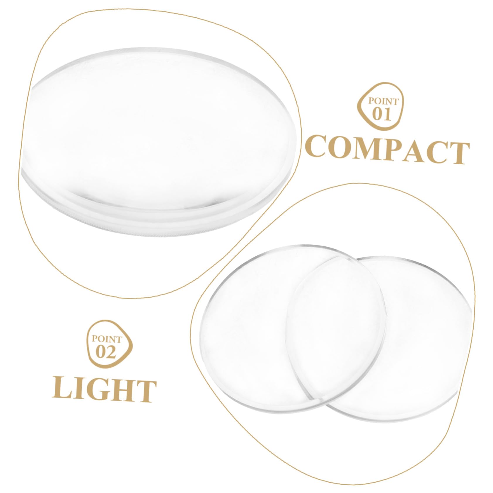 Minkissy 10-Piece 3D VR Lens Replacement Set - 31mm Round Convex Lenses for VR Headsets - Easy Installation Accessories for Enhanced Virtual Reality Gaming & Movie Watching Experience