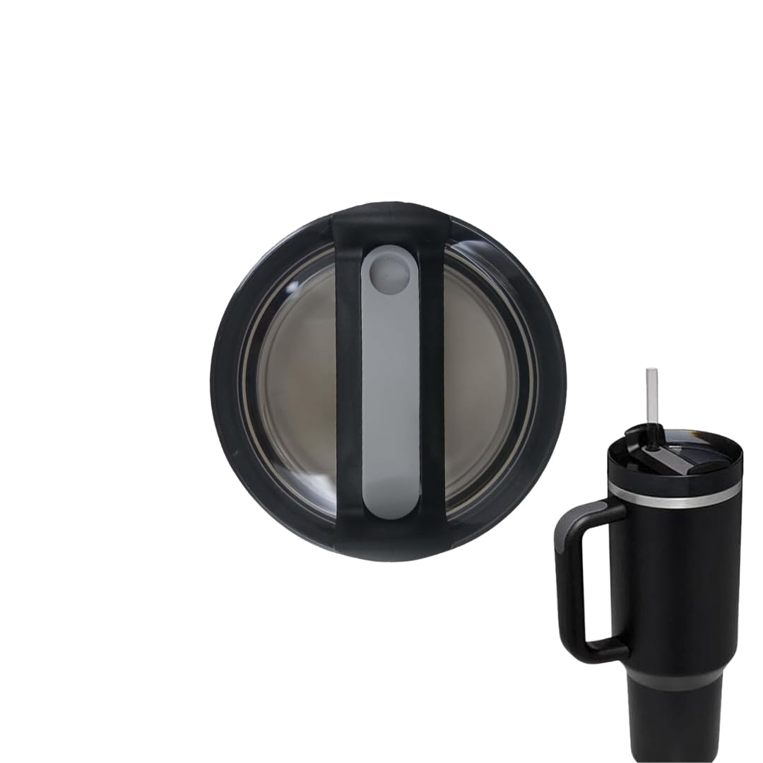 Stanley Tumbler Lid 40 oz (1.18L) - Black Replacement Cover for Stanley Cups | Perfect for Outdoor Activities, Camping & Travel