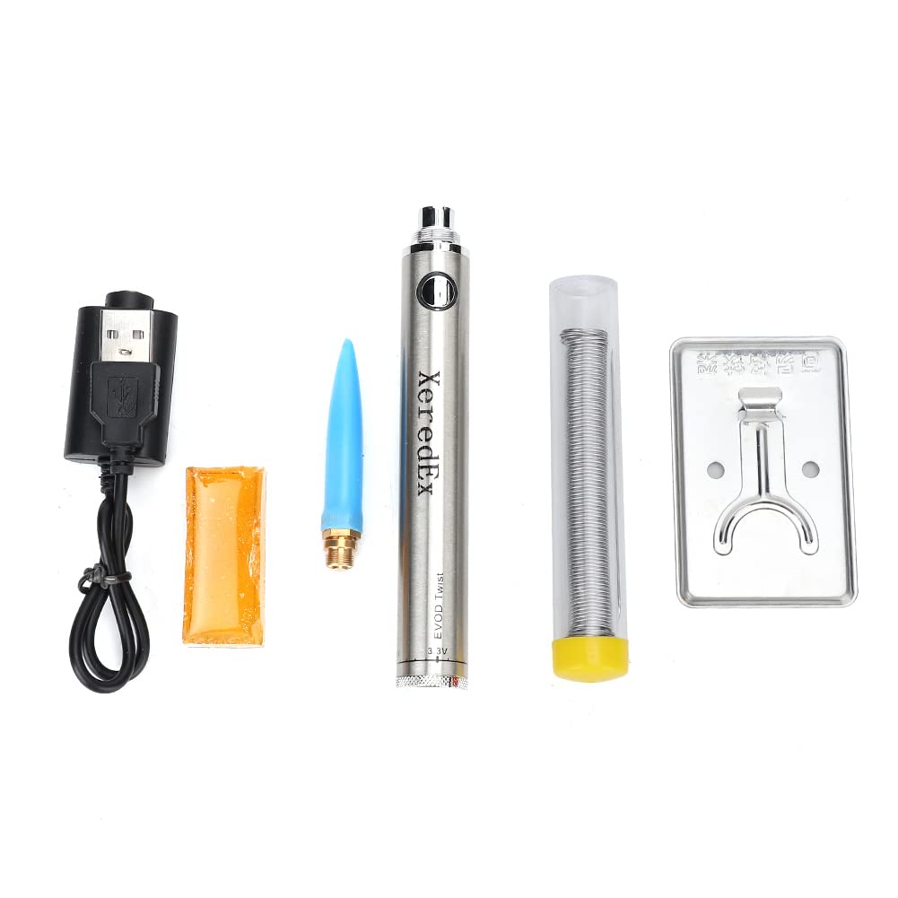 Adjustable USB Electric Soldering Iron - 60W Fast Heating Soldering Gun for PCB Repair, Electronics DIY, and Circuit Board Projects (Ideal for Home, Workshop & Hobby Use)